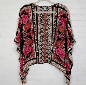 Nostalgia Brand/Kimono Style/Floral/Size L